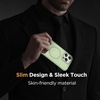 image:imageMiracase Magnetic for iPhone 18 Pro Max Case Glass BlueMatcha Green