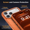 image:imageMiracase Magnetic for iPhone 18 Pro Max Case Glass BlueOrange