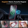 image:imageMiracase Magnetic for iPhone 18 Pro Max Case Glass BlueWine Red