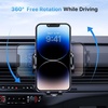 image:imageMiracase Vacuum Mobile Phone Holder Car for MagSafe Car Mount 24 XN55 Magnets amp Strongest Gel 360 Rotatable Foldable Mobile Phone Holder Car Magnet Car Mount for iPhone Samsung and All Mobile