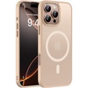 image:imageMiracase Magnetic for iPhone 18 Pro Max Case Glass BlueGold