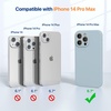 image:imagemiracase Designed for iPhone 14 Pro Max Phone Case with Screen ProtectorUpgraded Enhanced Camera ProtectionShockproof Liquid Silicone Case with Microfiber Lining67 inch Light Green