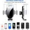 image:imagemiracase Upgraded2nd Generation Universal Phone Holders for Your Car Hands Free Air Vent Car Phone Holder Mount Compatible with iPhone 161514131211 Series and All PhonesSilver