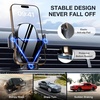 image:imagemiracase Upgraded2nd Generation Universal Phone Holders for Your Car Hands Free Air Vent Car Phone Holder Mount Compatible with iPhone 161514131211 Series and All PhonesCrystal Pink