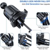 image:imagemiracase Upgraded2nd Generation Universal Phone Holders for Your Car Hands Free Air Vent Car Phone Holder Mount Compatible with iPhone 161514131211 Series and All PhonesSilver