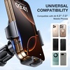 image:imagemiracase Upgraded2nd Generation Universal Phone Holders for Your Car Hands Free Air Vent Car Phone Holder Mount Compatible with iPhone 161514131211 Series and All PhonesBlack Air VentMirrored