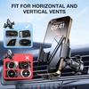 image:imagemiracase Upgraded2nd Generation Universal Phone Holders for Your Car Hands Free Air Vent Car Phone Holder Mount Compatible with iPhone 161514131211 Series and All PhonesNavy Blue