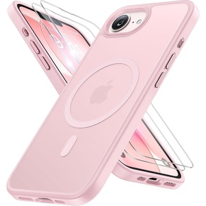 image:imageMiracase Magnetic for iPhone 18 Pro Max Case Glass BlueBaby Pink