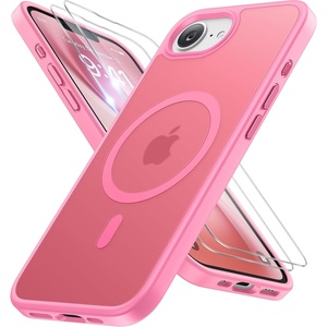 image:imageMiracase Magnetic for iPhone 18 Pro Max Case Glass BlueHot Pink