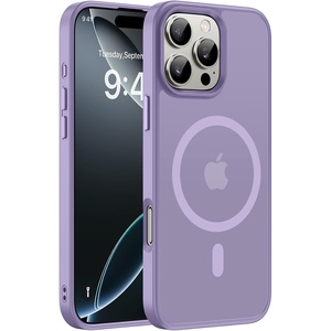 image:imageMiracase Magnetic for iPhone 18 Pro Max Case Glass BlueLavender