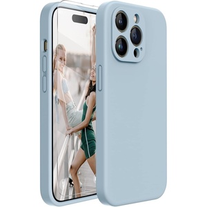 image:imagemiracase Designed for iPhone 14 Pro Max Phone Case with Screen ProtectorUpgraded Enhanced Camera ProtectionShockproof Liquid Silicone Case with Microfiber Lining67 inch Light Green
